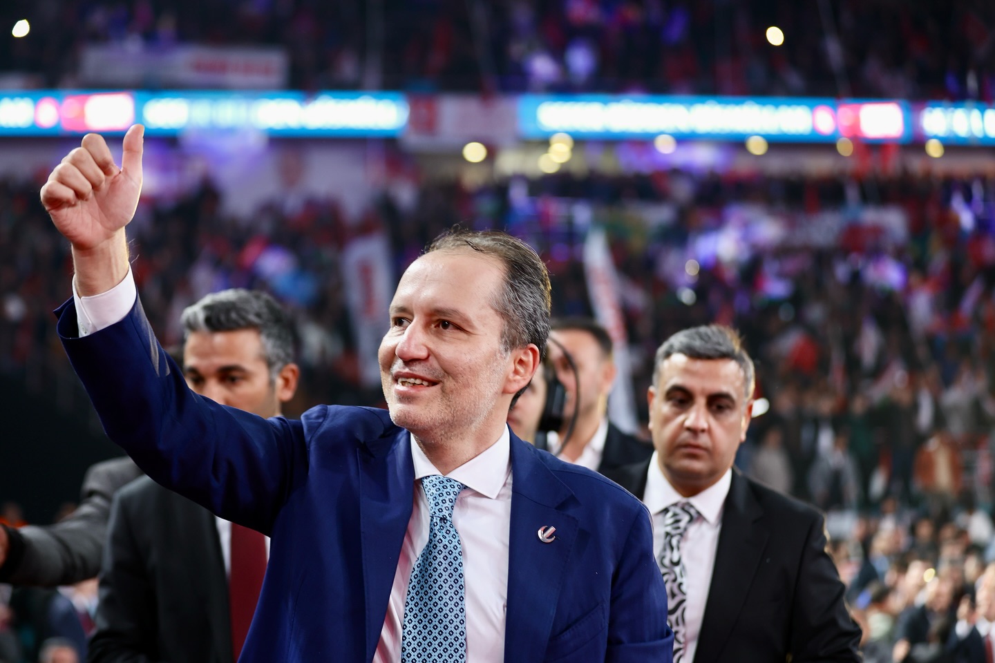 Yeniden Refah Partisi 3. Olağan Kongresinde Fatih Erbakan Yeniden Genel Başkan Seçildi