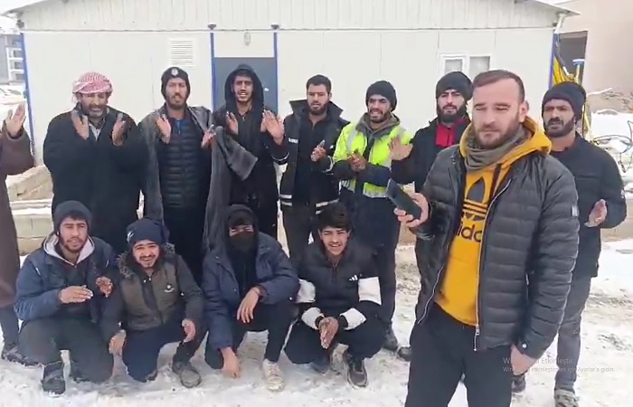 TOKİ Emlak Konut Şantiyesi’nde Ücretlerini Alamayan İşçiler Eylem Başlattı