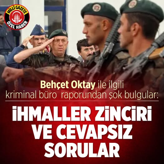 Kamuoyundan Bakan Gürlek’e Çağrı: “Behçet Oktay’la İlgili Gerçekler Açığa Çıkartılsın”