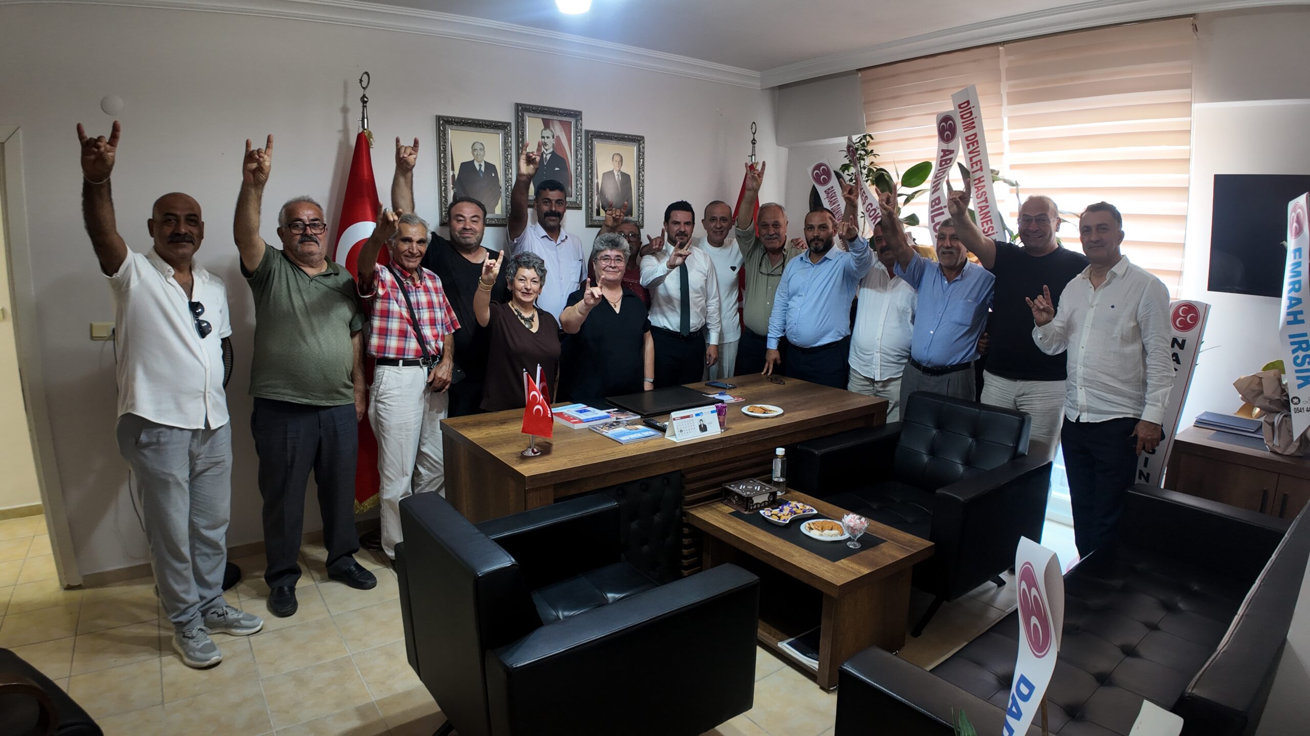 Abidin Bilgin’den MHP Didim İlçe Teşkilatı’na Ziyaret: “Terörsüz Türkiye Sürecinde Birlik ve Beraberlik İçinde Hareket Etmeliyiz”